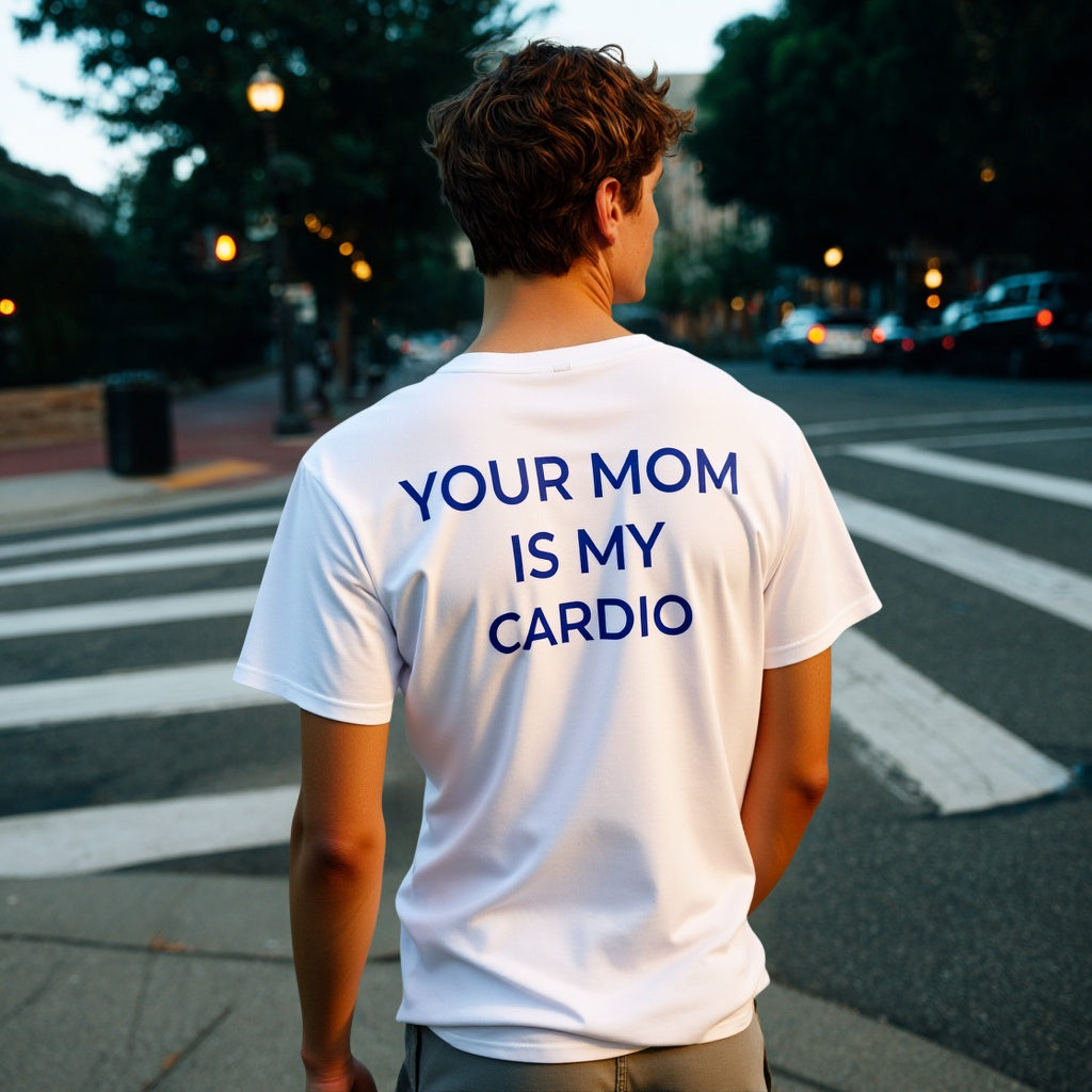 Casual Round Neck Short Sleeve T-Shirt Regular Fit Print Men's Top Comfortable Breathable Streetwear Fashion T-Shirt