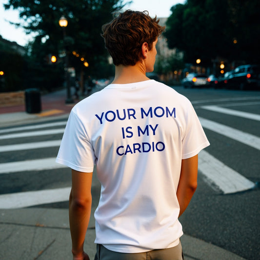 Casual Round Neck Short Sleeve T-Shirt Regular Fit Print Men's Top Comfortable Breathable Streetwear Fashion T-Shirt