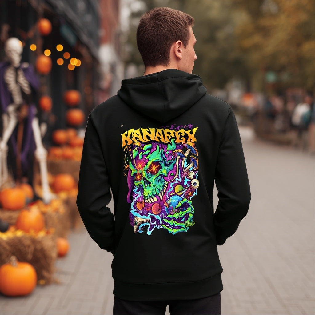 Long Sleeve Casual Knitwear Hoodies Men's Fashion Top Wear Comfortable Breathable Street Style Clothing