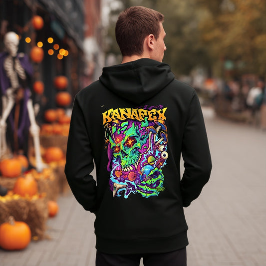 Long Sleeve Casual Knitwear Hoodies Men's Fashion Top Wear Comfortable Breathable Street Style Clothing