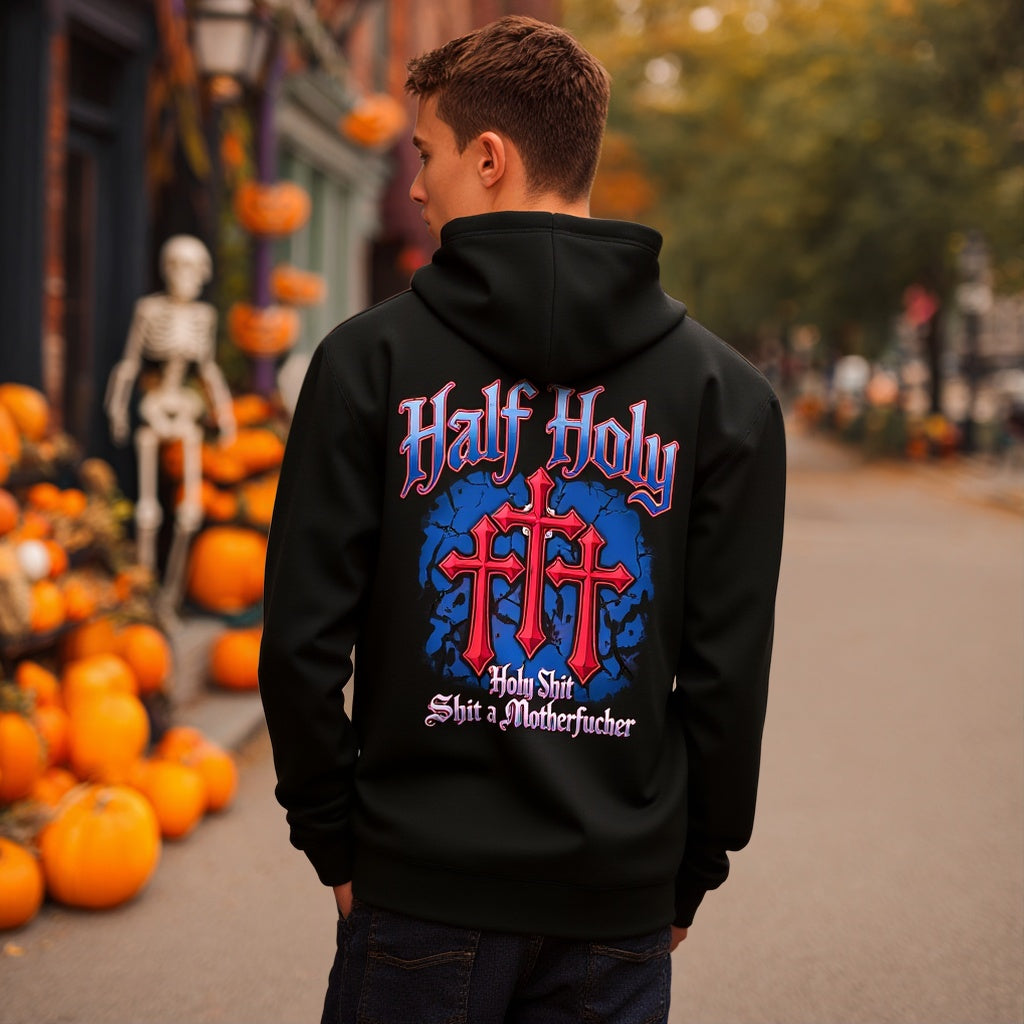 Long Sleeve Casual Knitwear Hoodies Men's Fashion Top Wear Comfortable Breathable Street Style Clothing