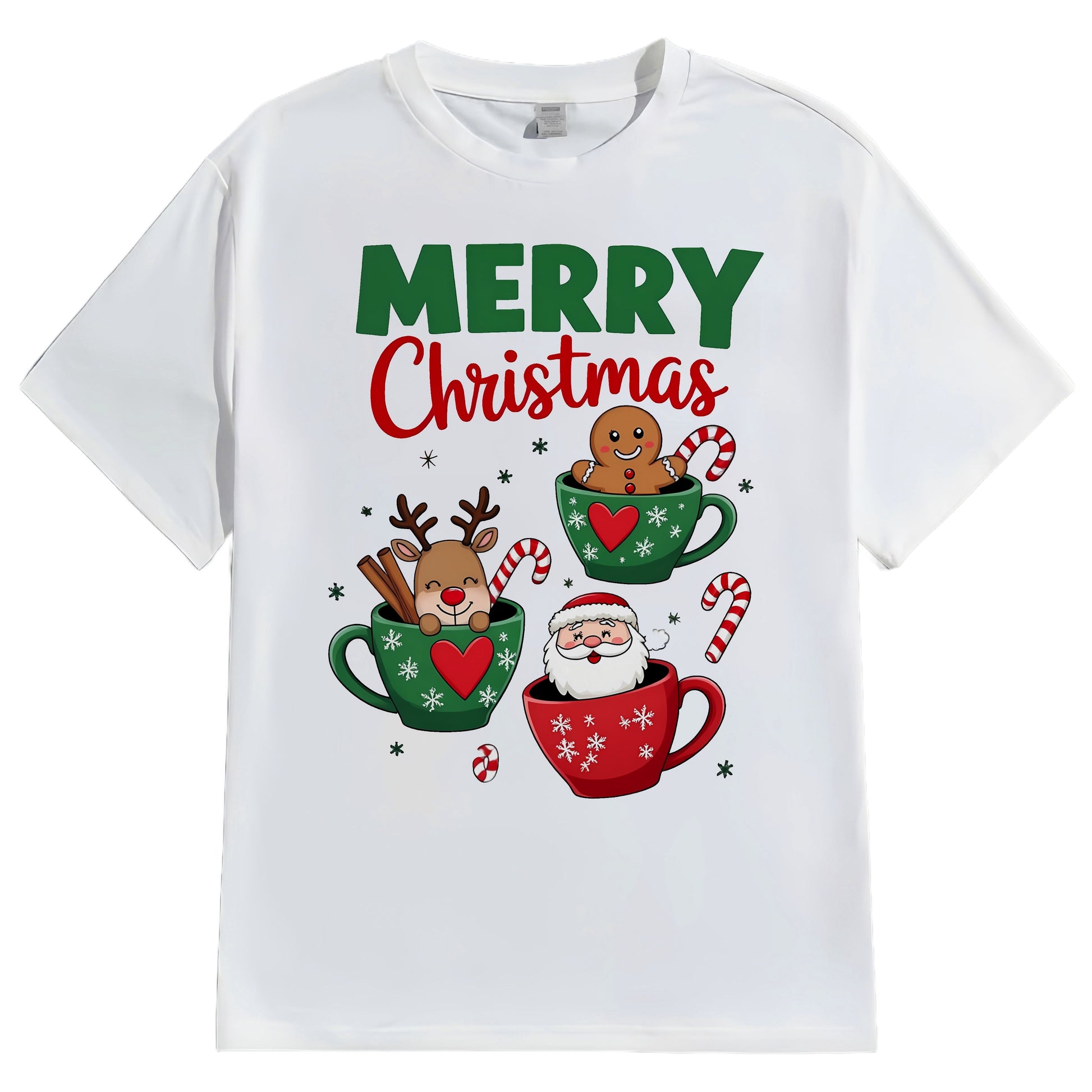 Casual Short Sleeve Streetwear T-Shirt Regular Length Fashionable Comfortable Women's Top Quality Material Trendy Style