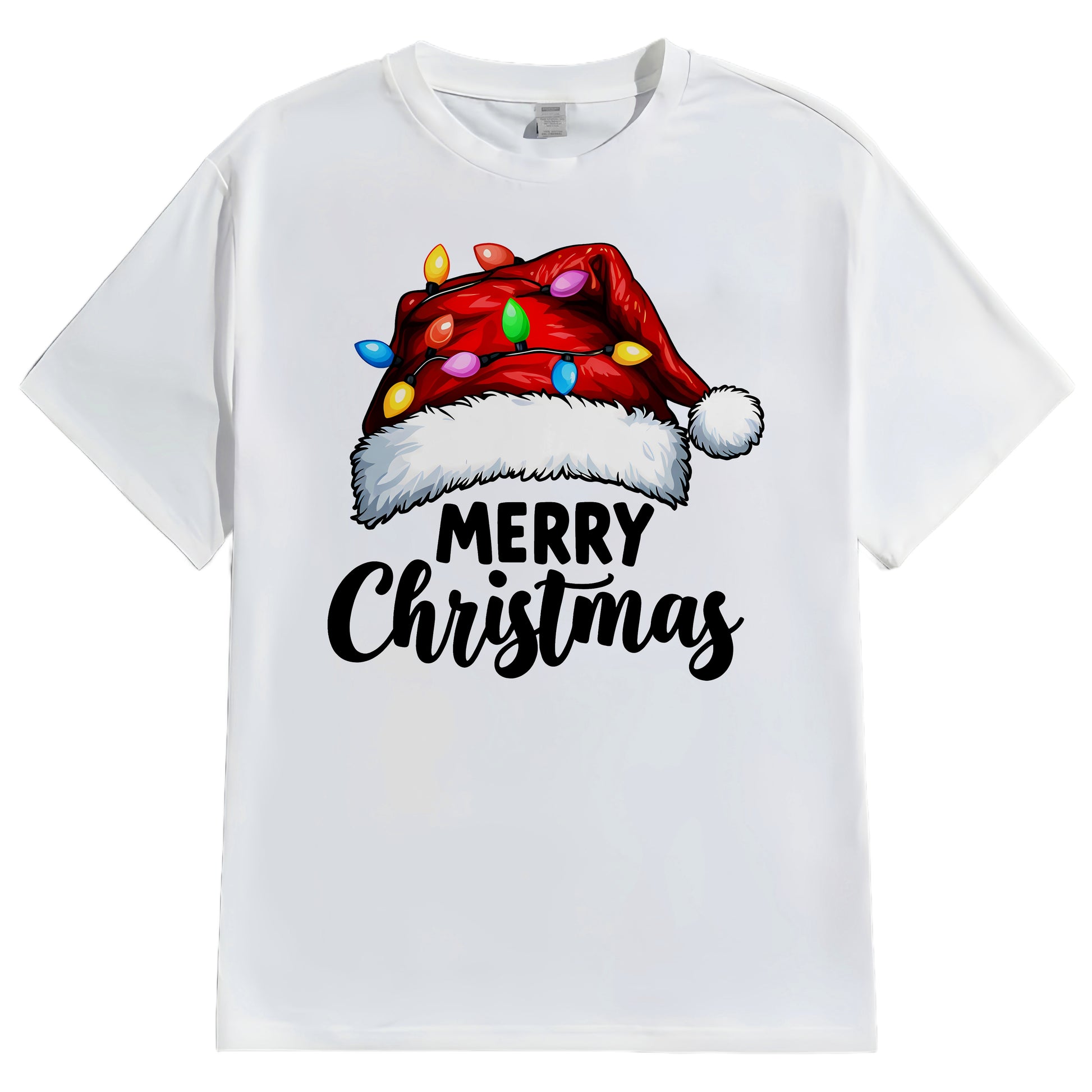 Casual Round Neck Short Sleeve T-Shirt Regular Fit Board Type Men's Fashion Top Wear Comfortable Breathable Basic Style