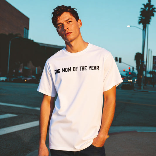 Casual Round Neck Short Sleeve T-Shirt Regular Fit Print Men's Fashion Top Comfortable Breathable Streetwear