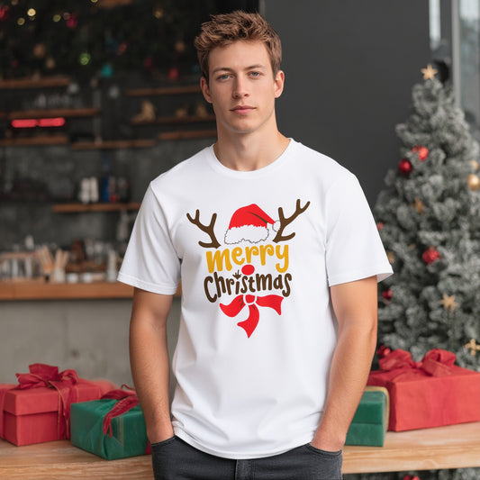 Casual Round Neck Short Sleeve T-Shirt Regular Fit Print Men's Fashion Top Comfortable Breathable Streetwear