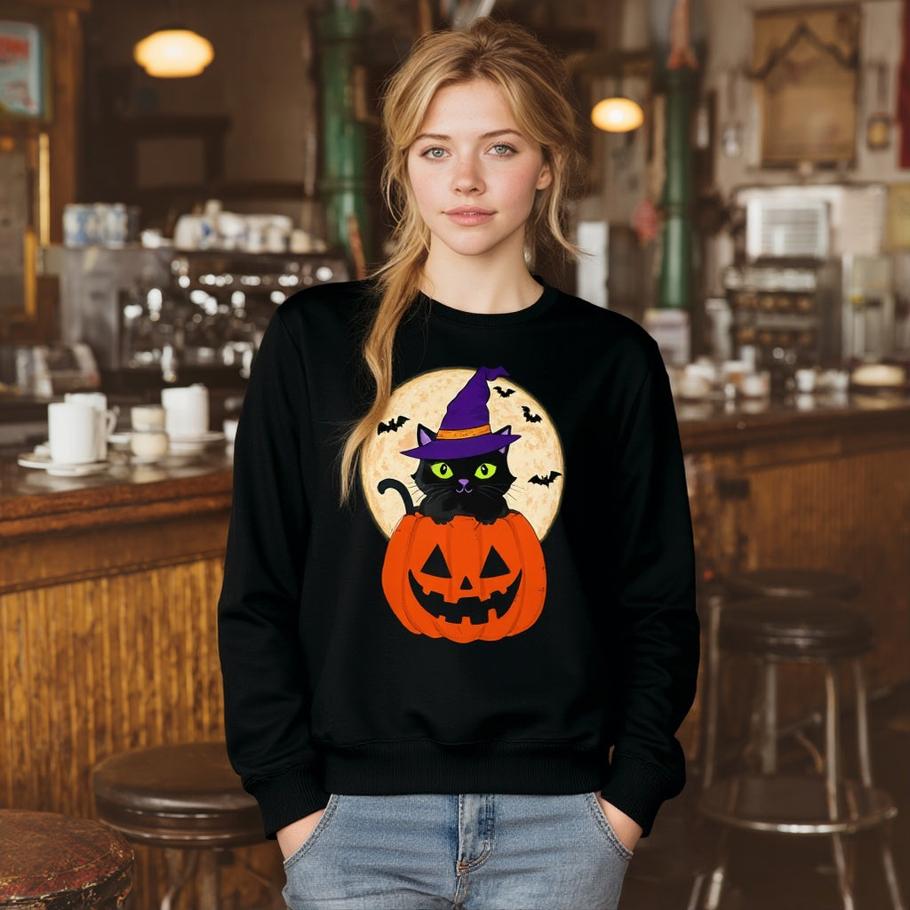 Casual Fit Hoodie Straight Sleeve Style Women's Sweatshirt Comfortable Loose Long Sleeve Crew Neck Pullover Top