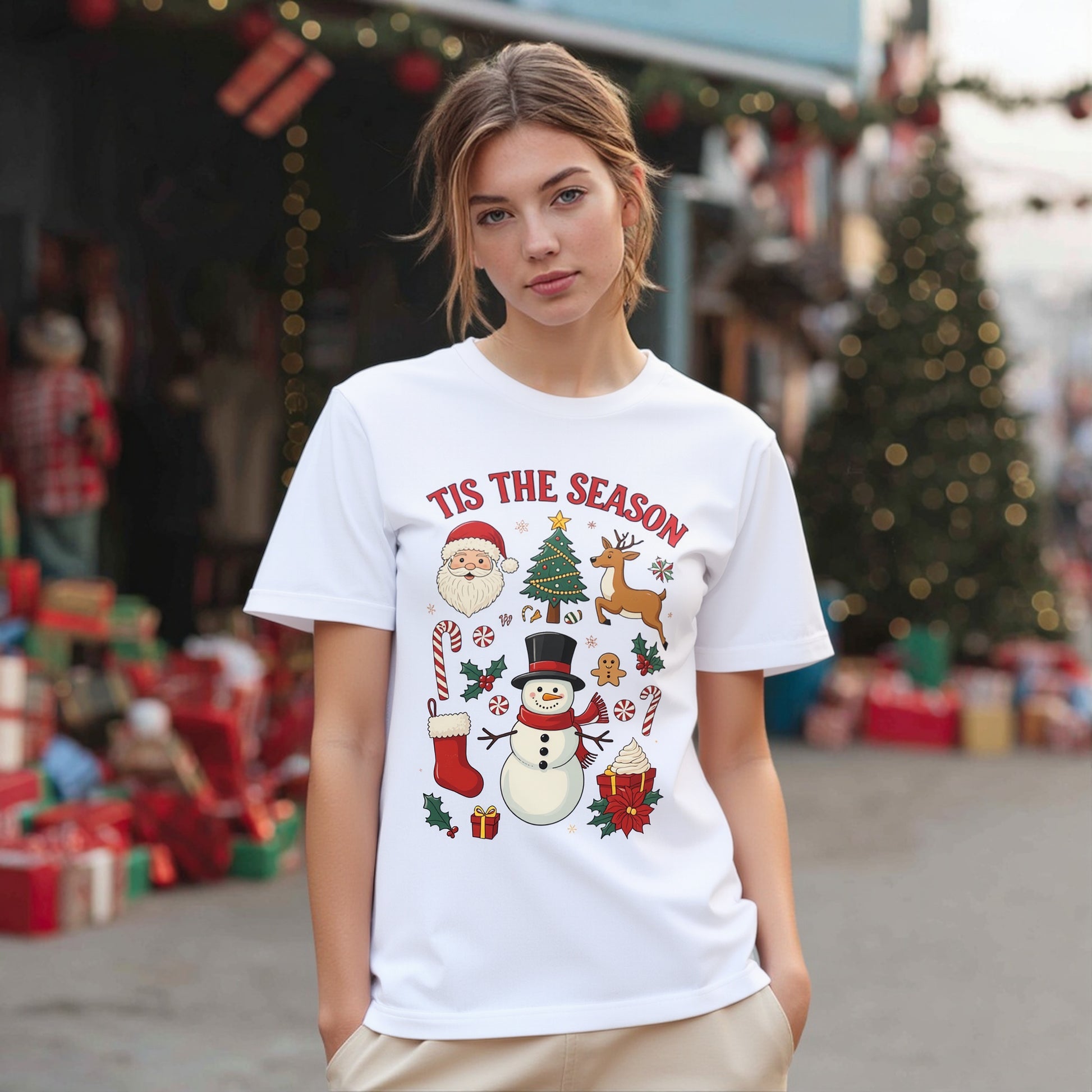 Hot Girl Casual Regular Length Short Sleeve T-Shirt Women's Fashion Top Comfortable Fit Basic Style Summer Wear