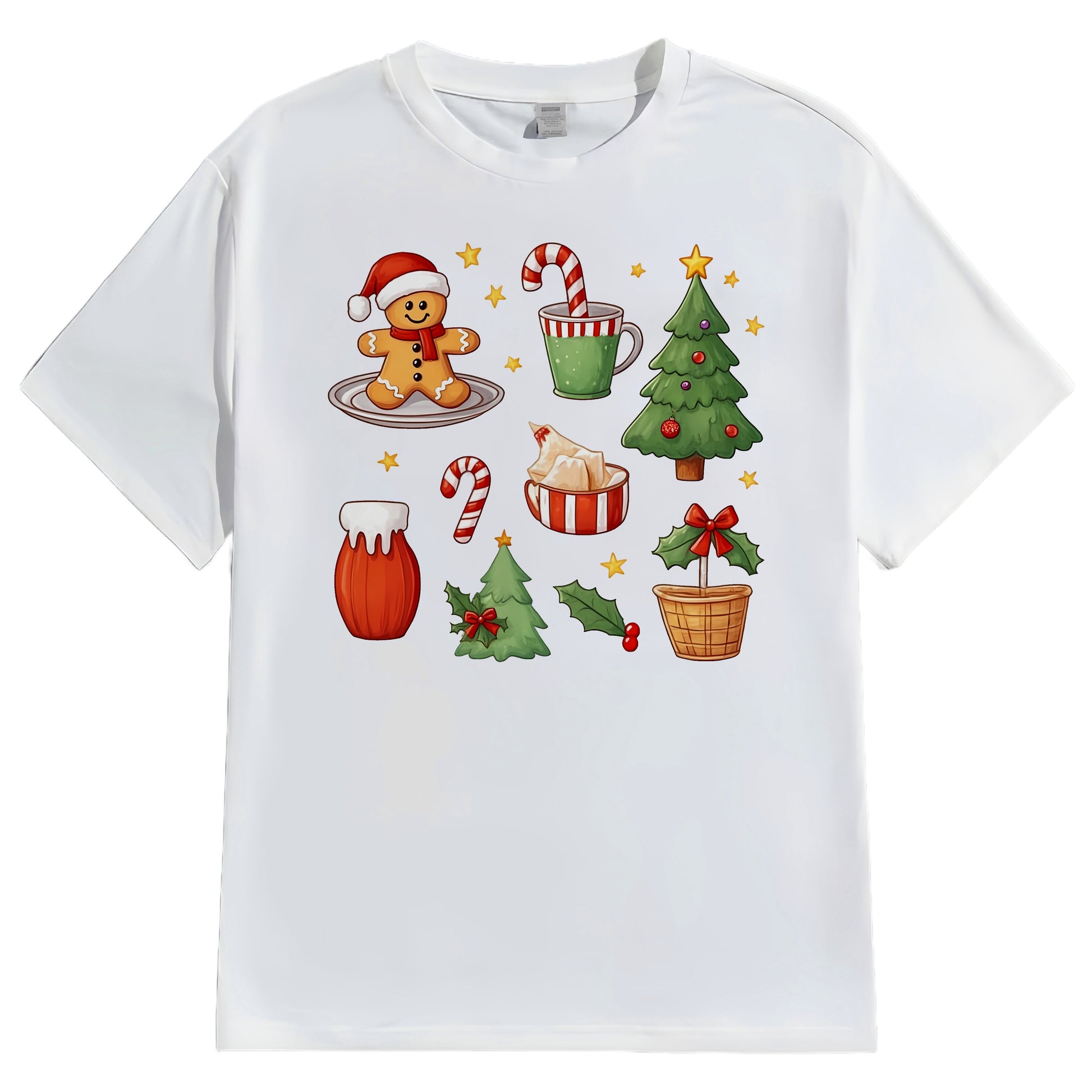 Retro Short Sleeve T-Shirt Regular Length Casual Style Women's Top Comfortable Fit Basic Color Block Design